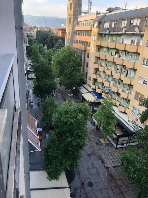 Cosy Apartment In The Heart Of Skopje Bagian luar foto